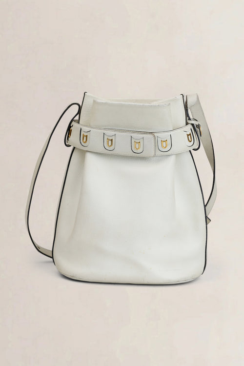 Delvaux White Calicot PM Crossbody Bag