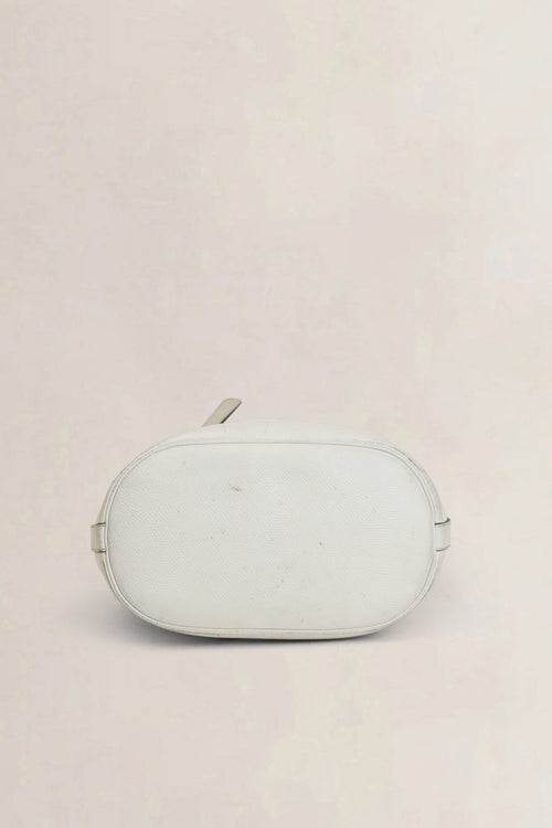 Delvaux White Calicot PM Crossbody Bag