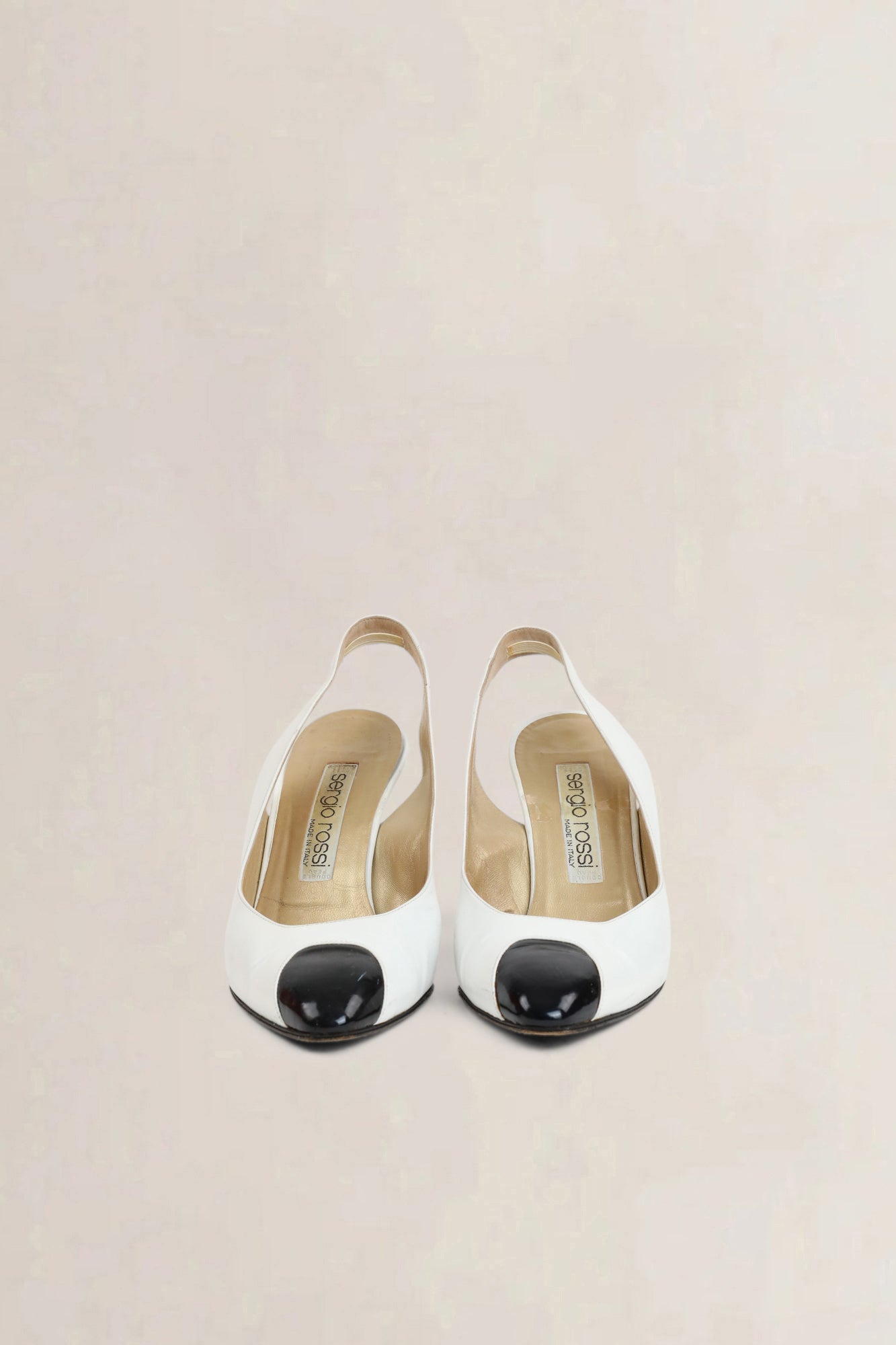 Black/White Heels