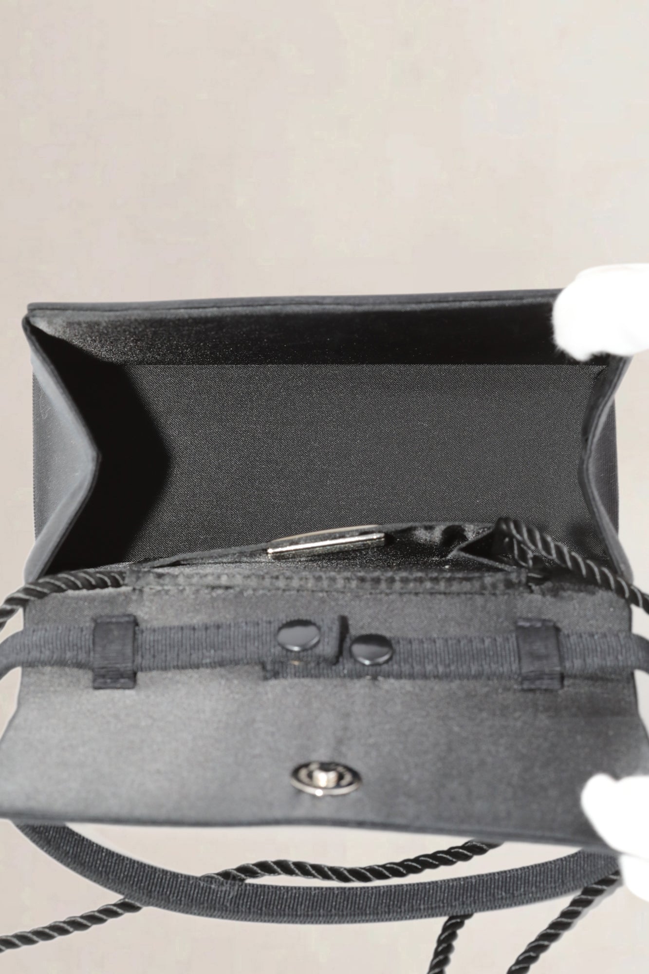 Black Nylon Crossbody Bag