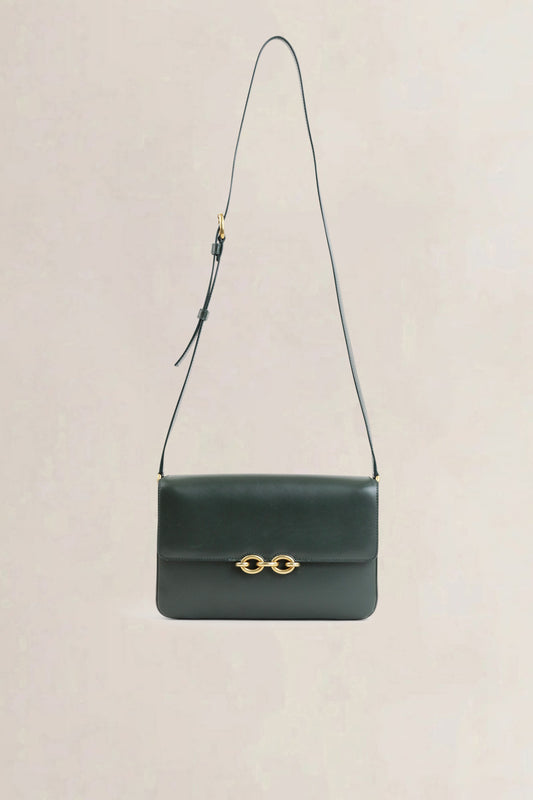 Green Le Maillon Crossbody Bag
