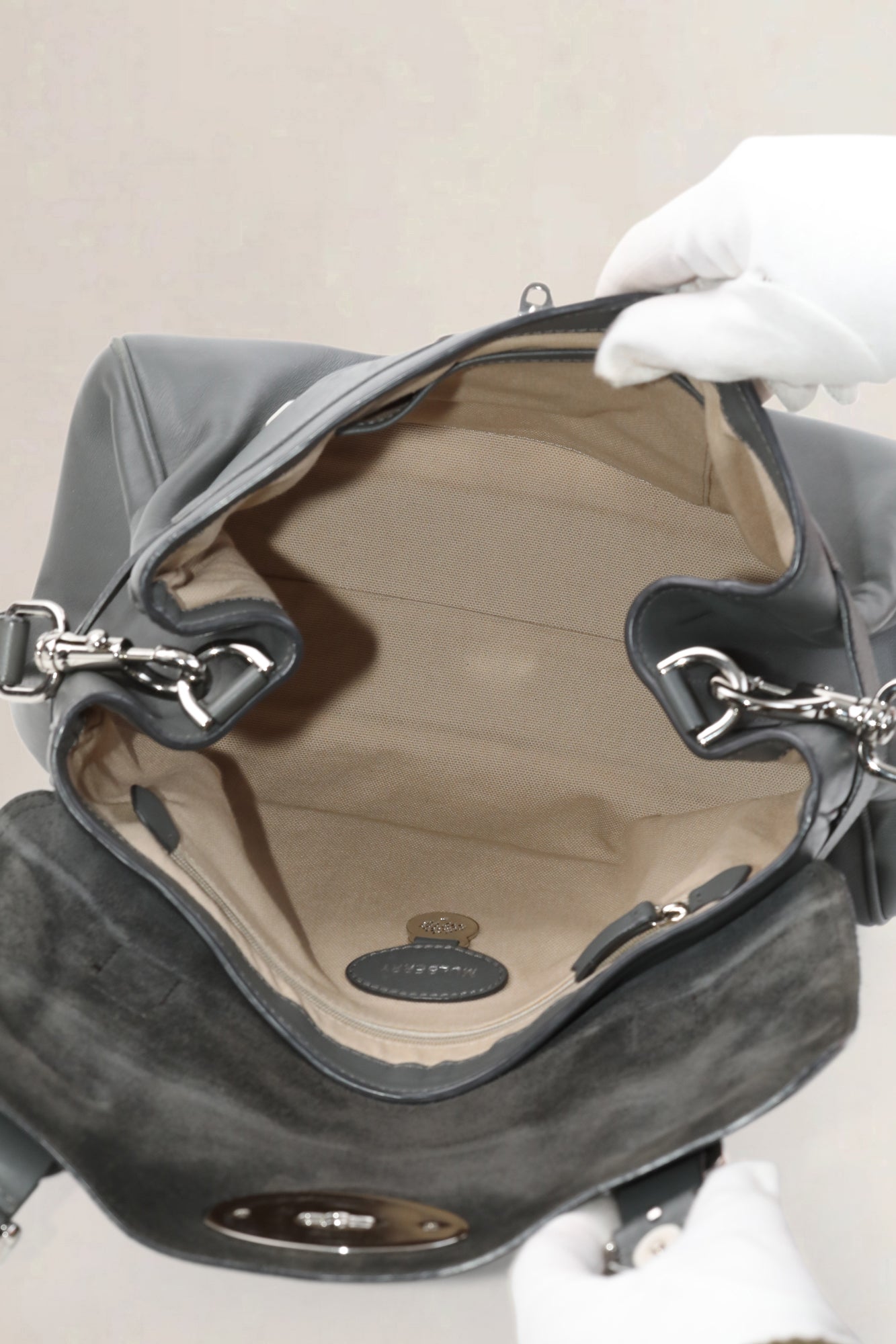 Grey/Blue Alexa Crossbody Bag