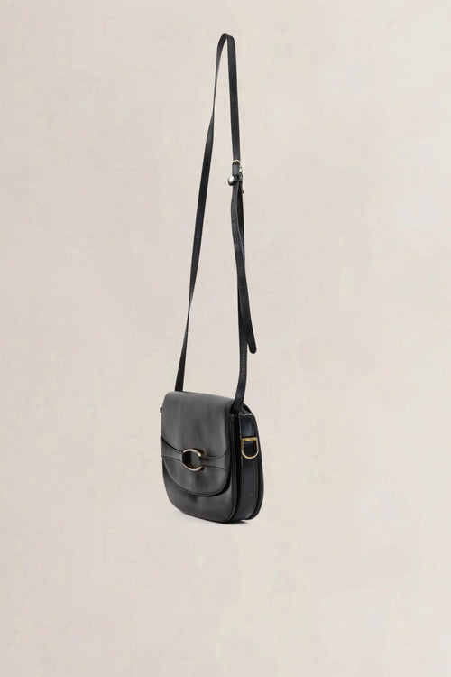 Delvaux Vintage Black Crossbody Bag