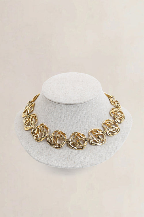 YSL Vintage Gold Toned Necklace