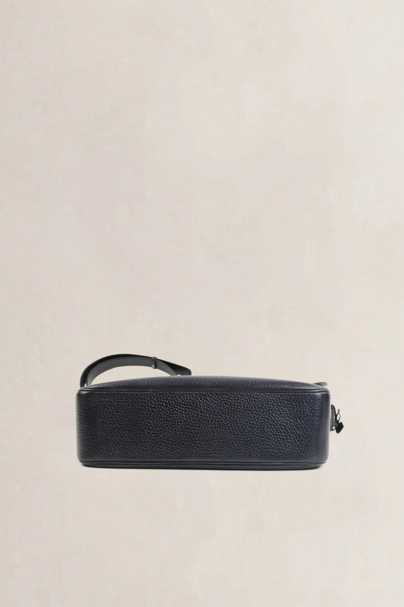 Blue Leather Crossbody Bag