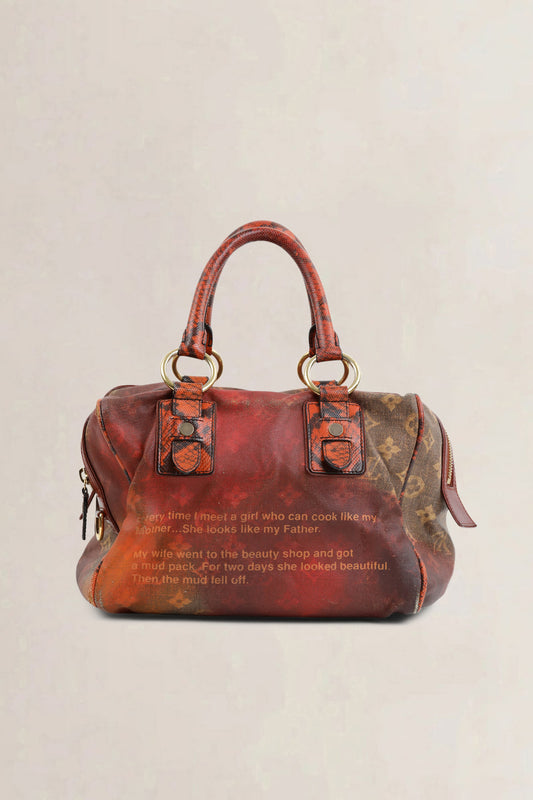 Richard Prince Monogram Mancrazy Jokes Bag