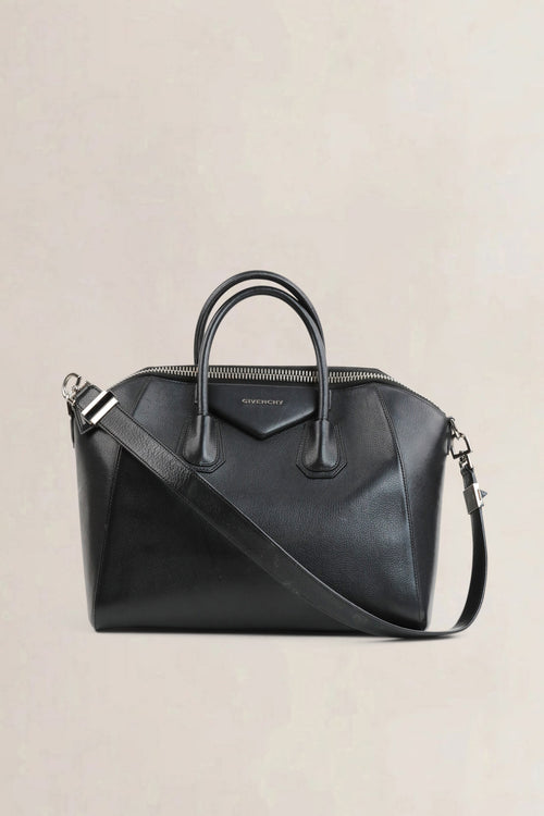 Givenchy Black Antigona Medium Crossbody Bag
