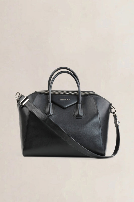 Black Antigona Medium Crossbody Bag