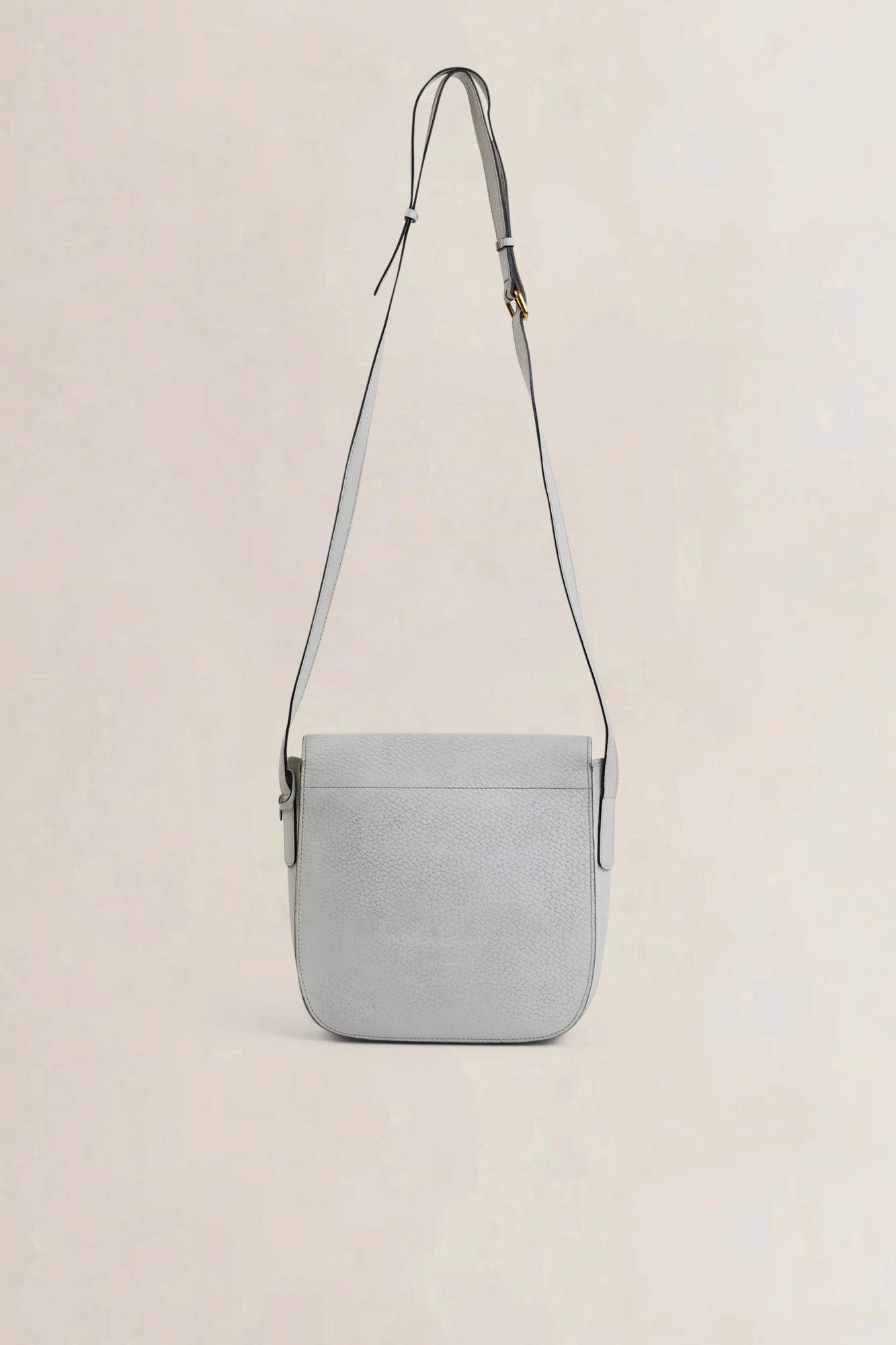 White Leather Crossbody Bag