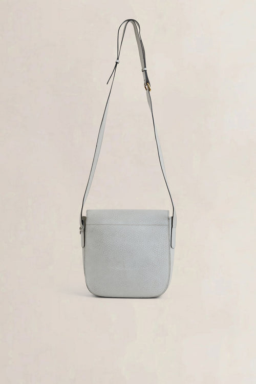 White Leather Crossbody Bag