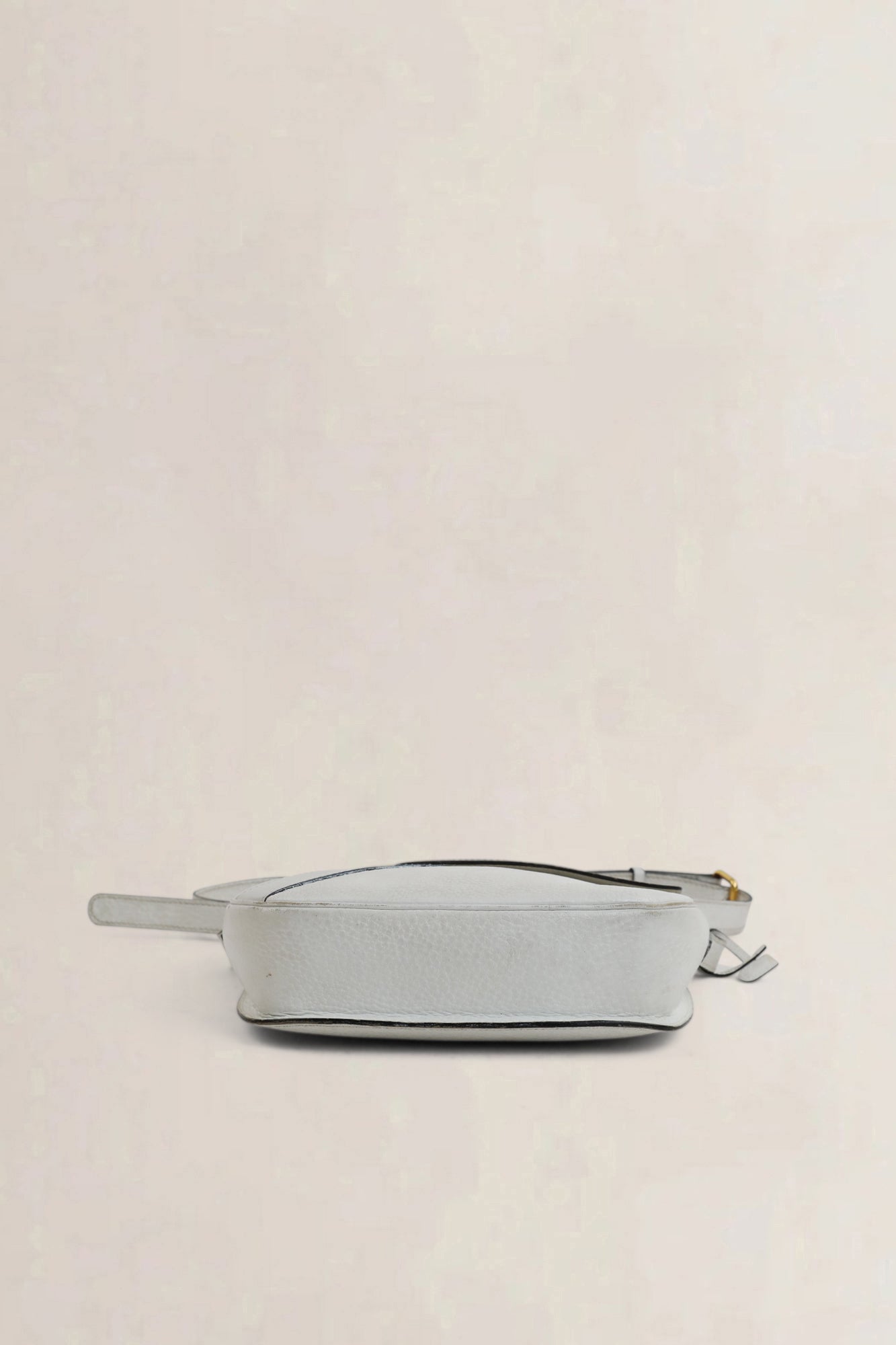 White Leather Crossbody Bag