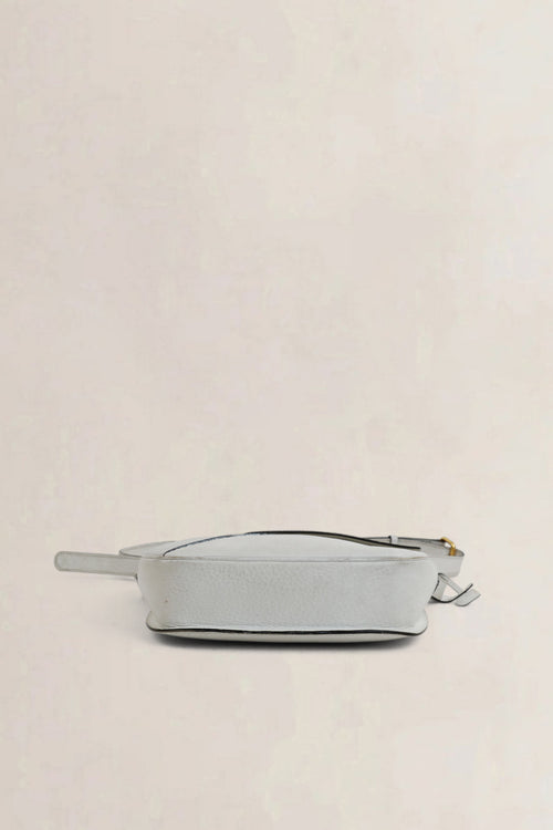 White Leather Crossbody Bag