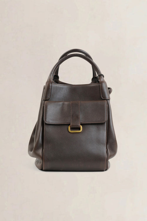 Brown Equivoque Shoulder Bag