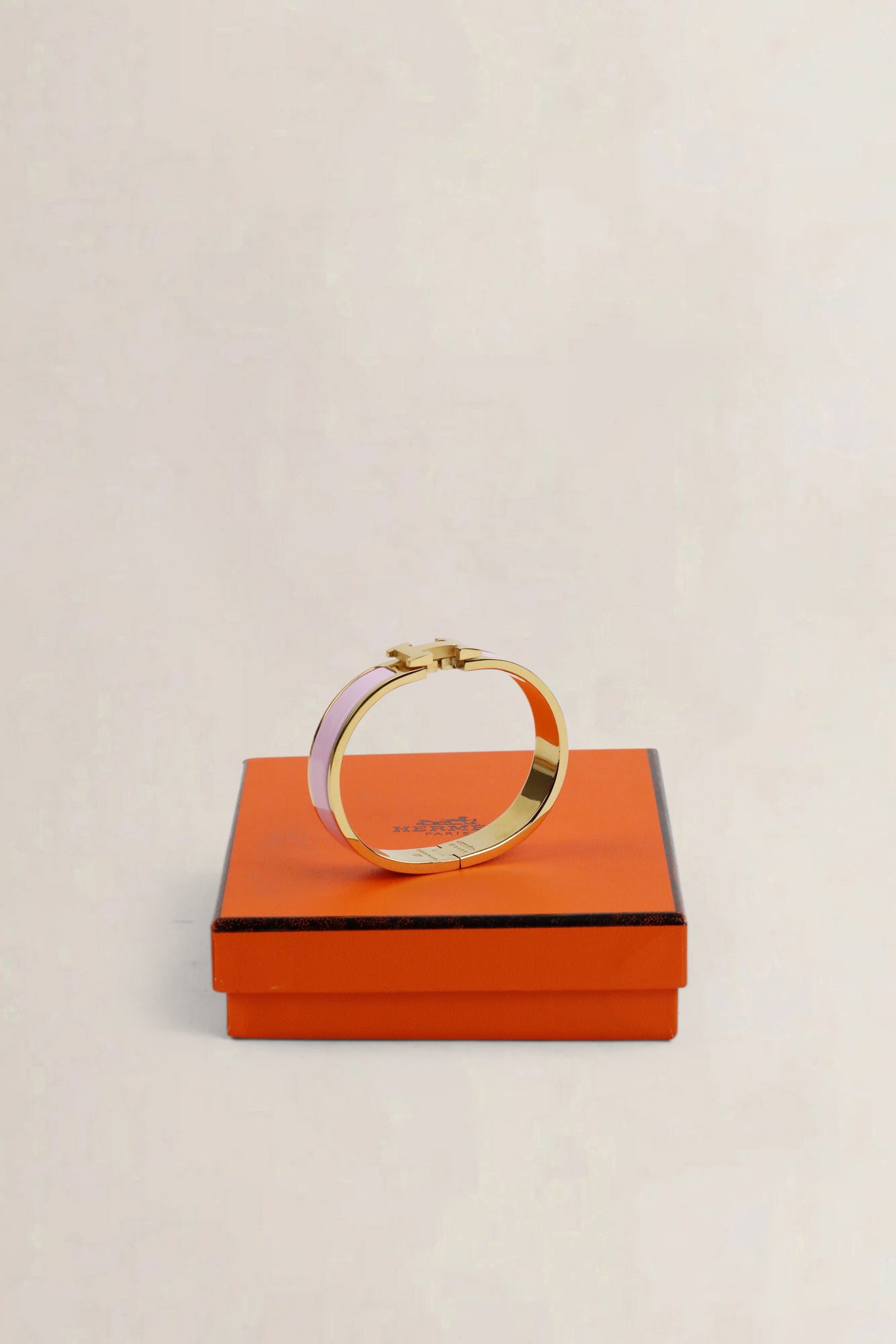 Pink Clic H Bracelet