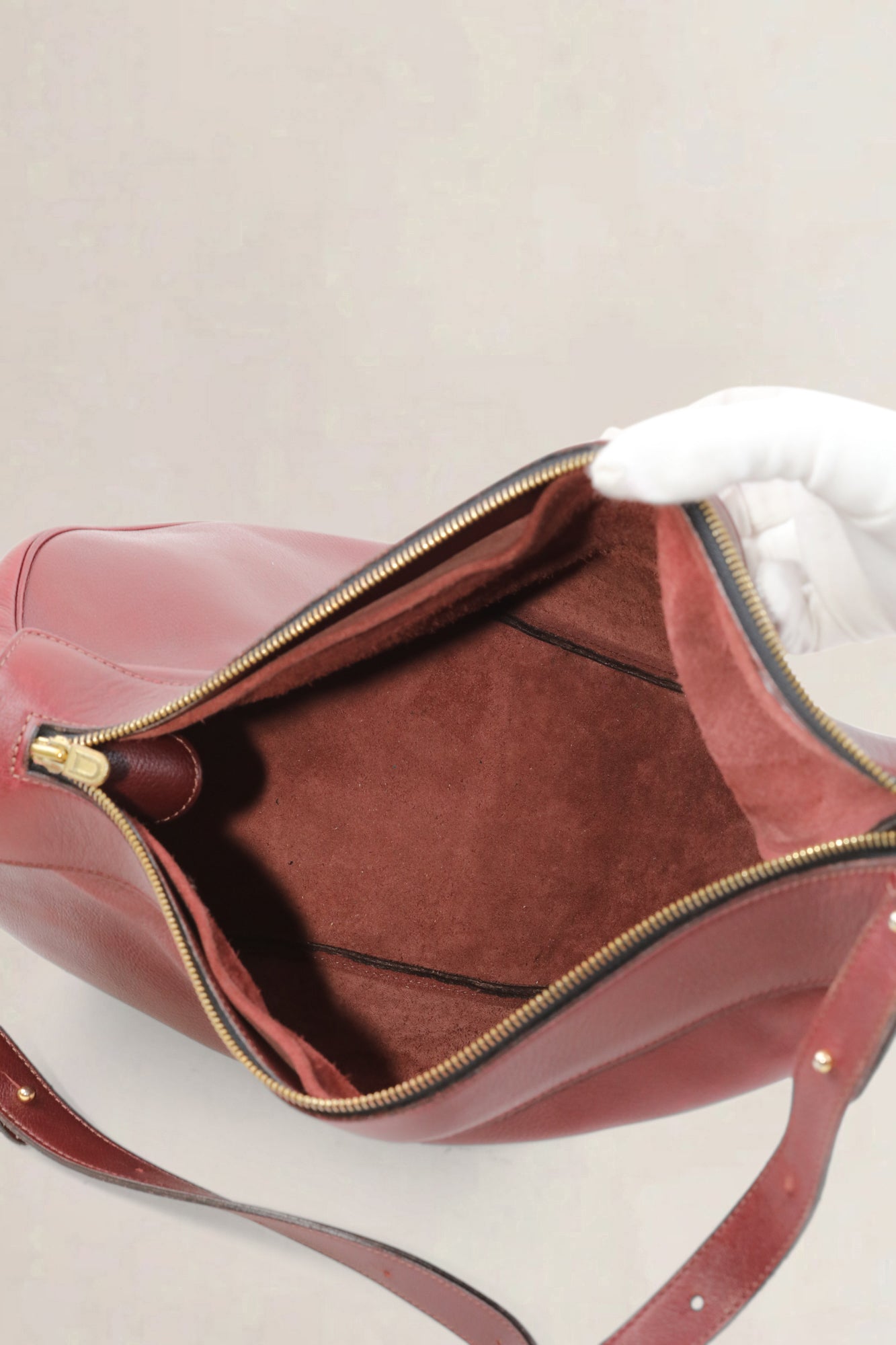Burgundy Tentation Crossbody Bag
