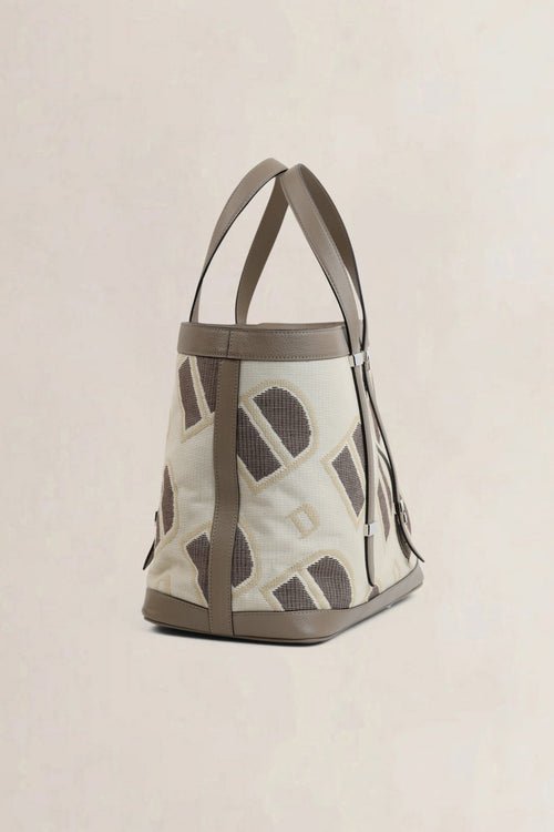 Delvaux Carry All Logotypée Cabas