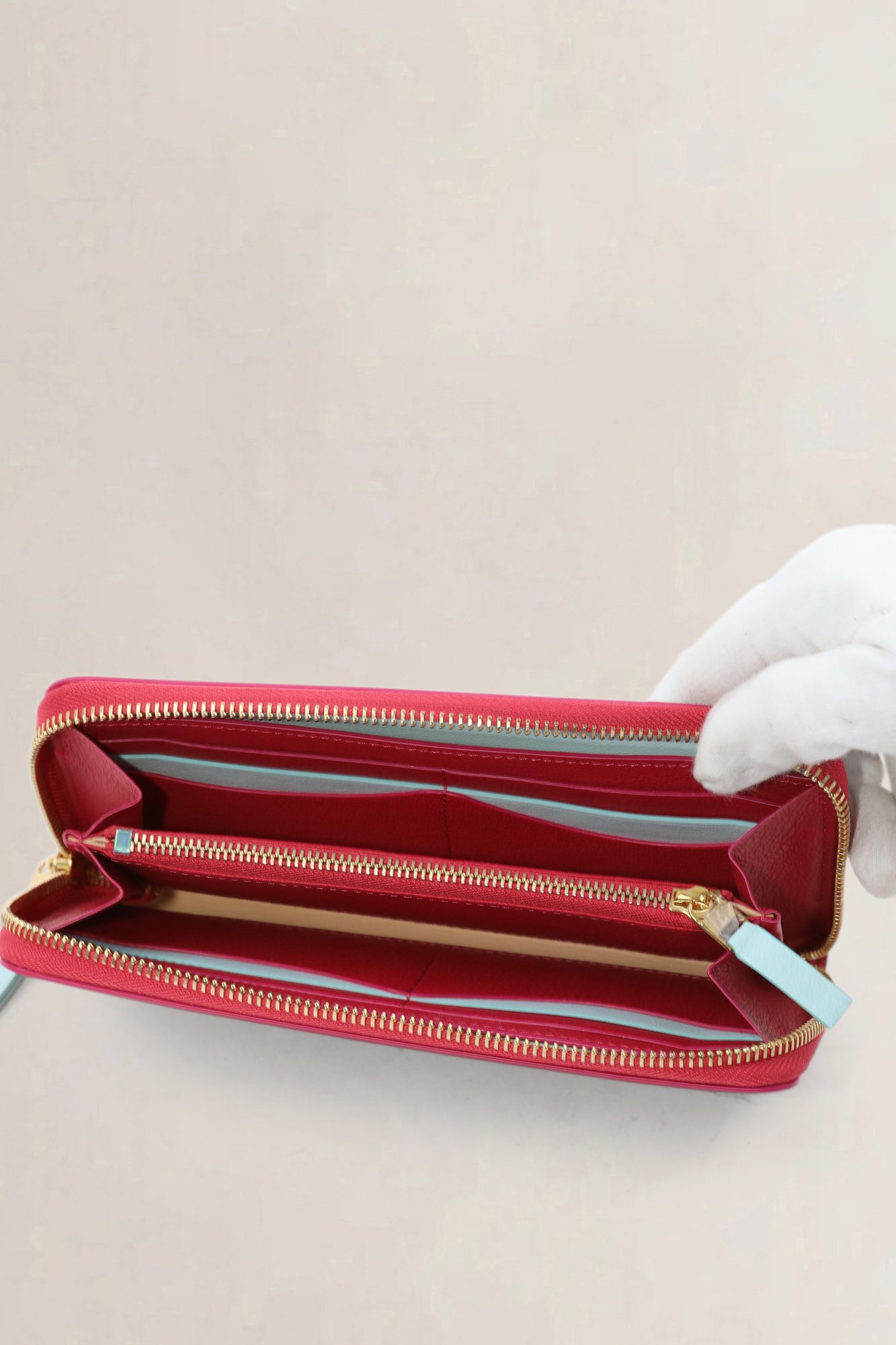 Blue/Fuschia Wallet