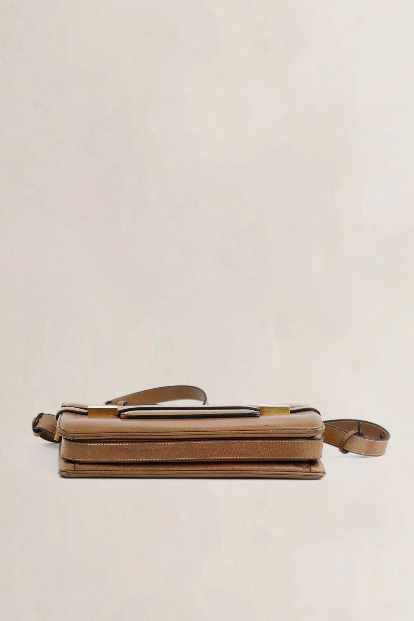 Cognac Le Maronnier Crossbody Bag