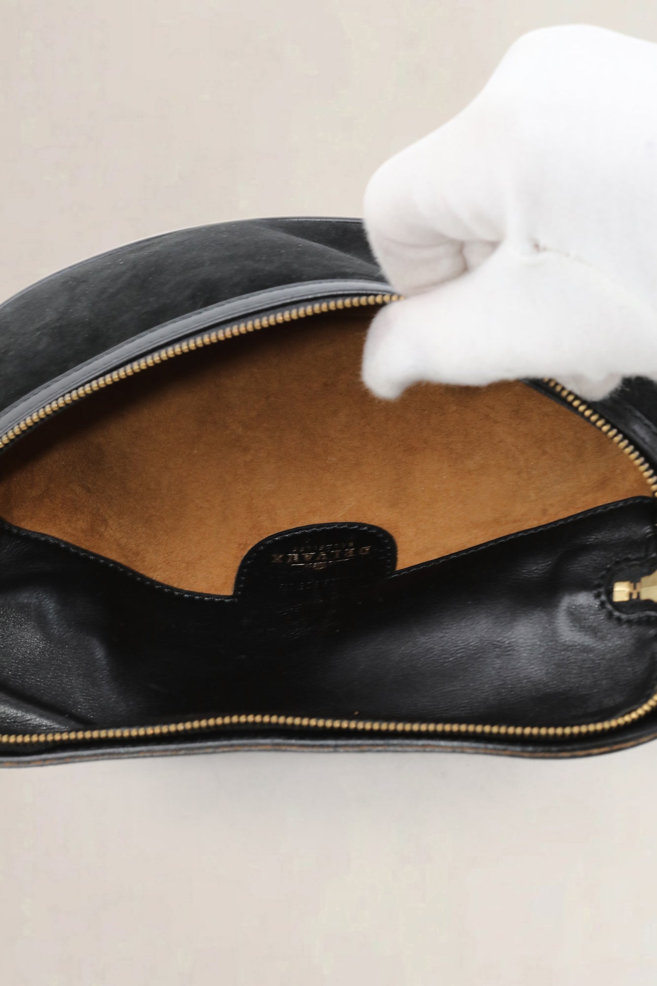 Black Suède Envole Crossbody Bag