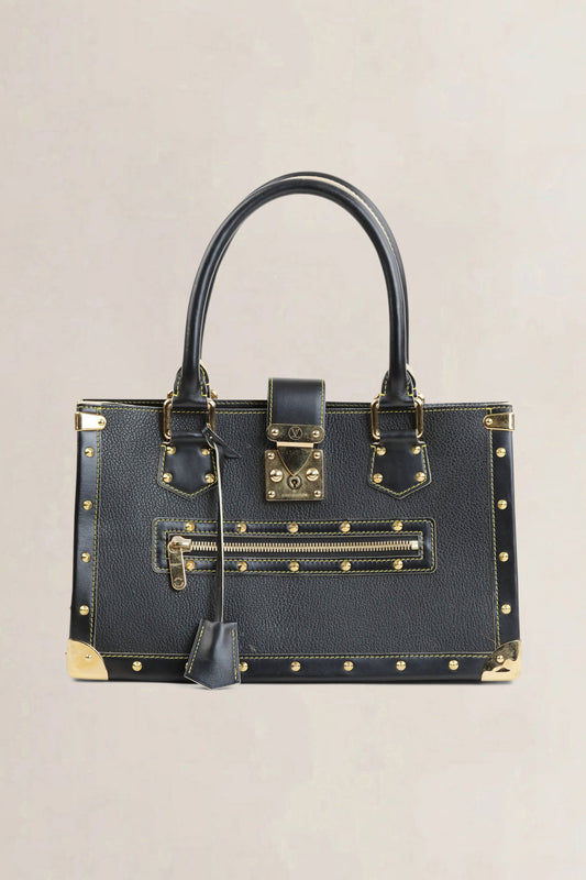 Black Le Fabuleux Top Handle Bag
