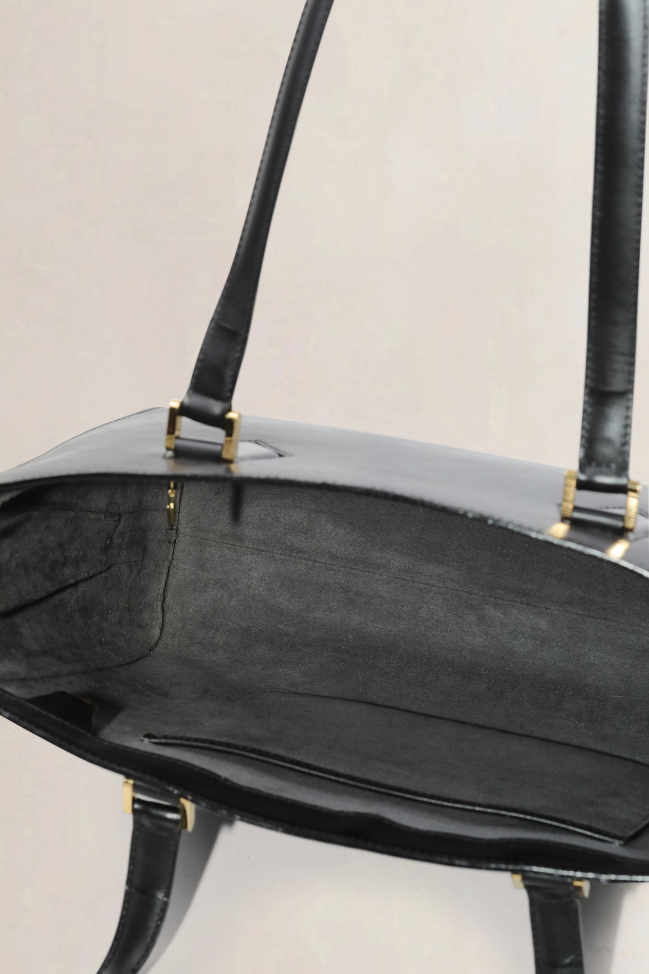 Black Duplex Epi Shoulder Bag