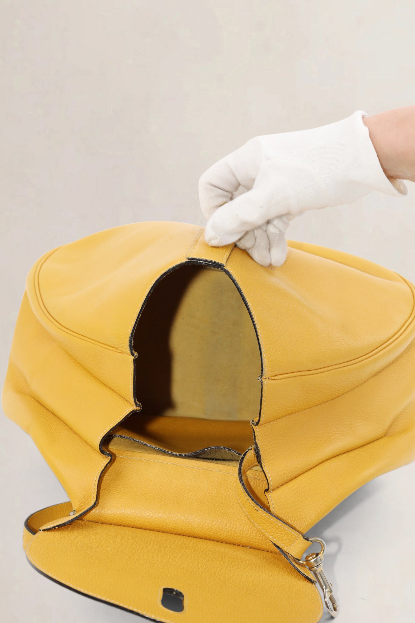 Yellow Cerceau GM Shoulder Bag