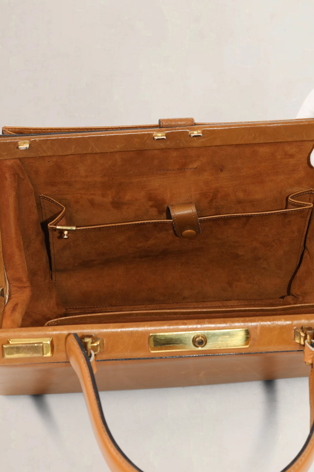 Delvaux Vintage Cognac — vintage