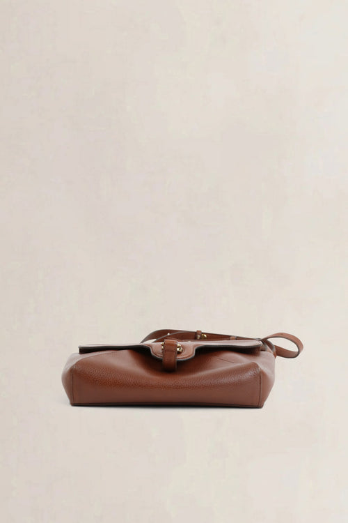 Delvaux Brown Grelon Crossbody Bag