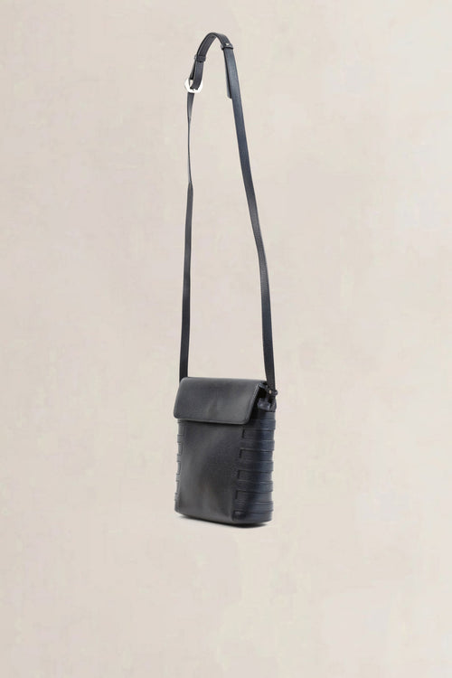 Delvaux Black Cèdre Crossbody Bag