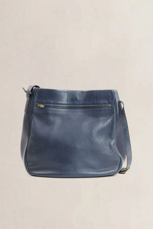 Delvaux Blue Bannière Crossbody Bag