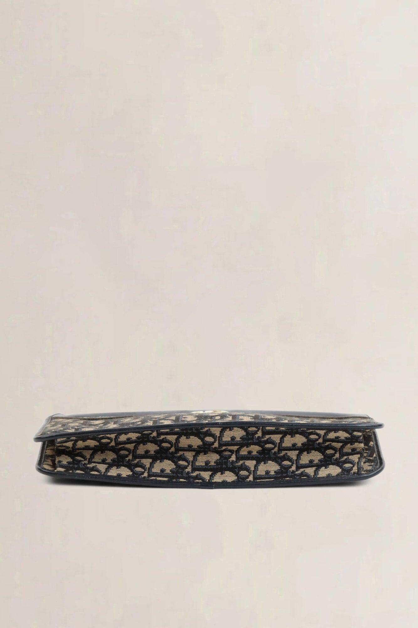 Blue Monogram Clutch