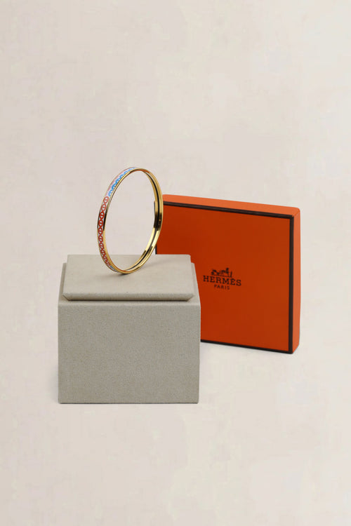 Hermès Multicolor Email Bracelet