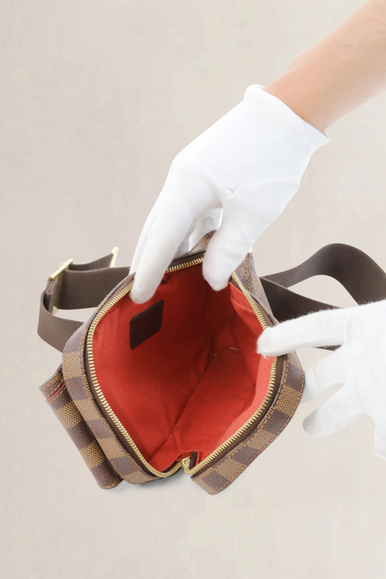 Damier Ebene Geronimos Crossbody Bag