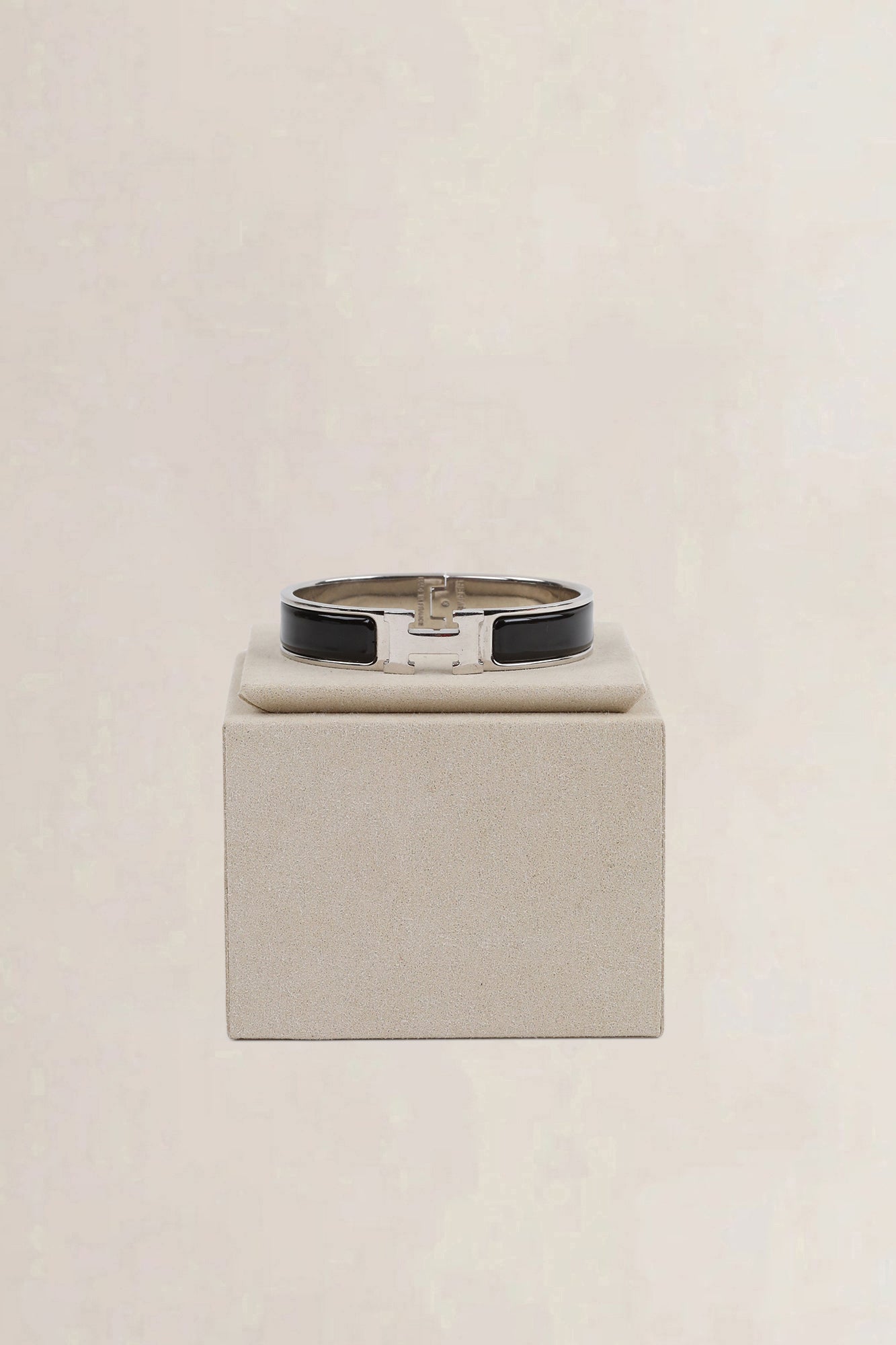 Hermès Clic H Black PM Bracelet