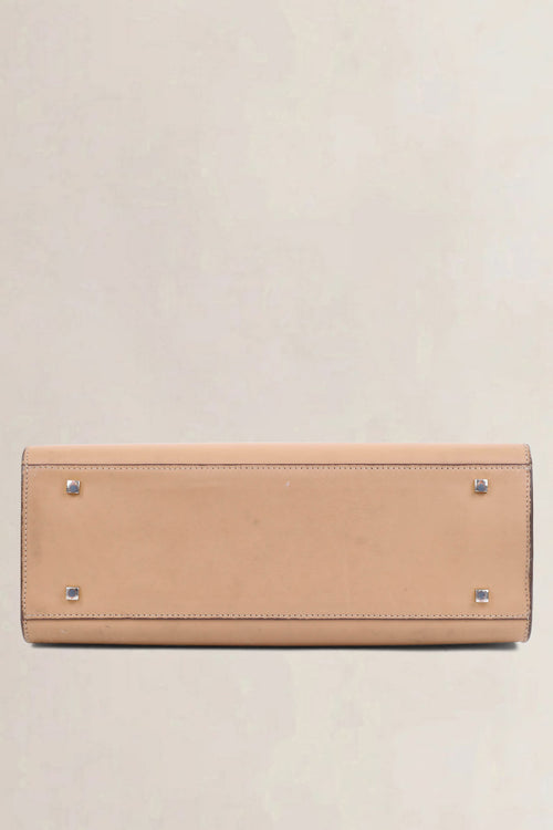 Delvaux Vison Calf Souple Tempête MM Top Handle Bag