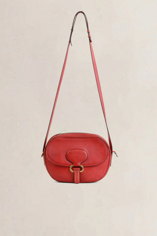 Delvaux Red Clown Crossbody Bag