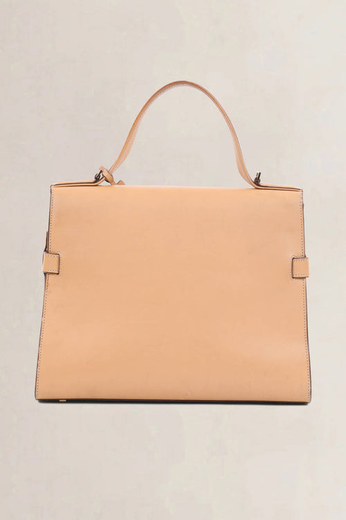 Delvaux Vison Calf Souple Tempête MM Top Handle Bag