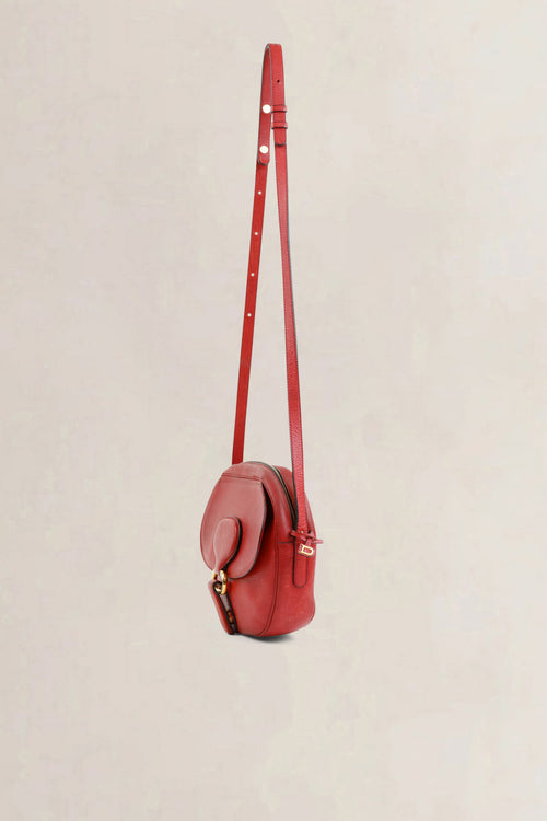 Delvaux Red Clown Crossbody Bag