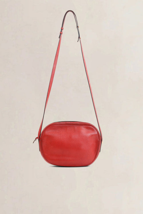 Delvaux Red Clown Crossbody Bag
