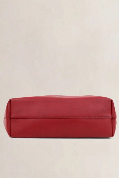 Saint Laurent Red Shopping Tote