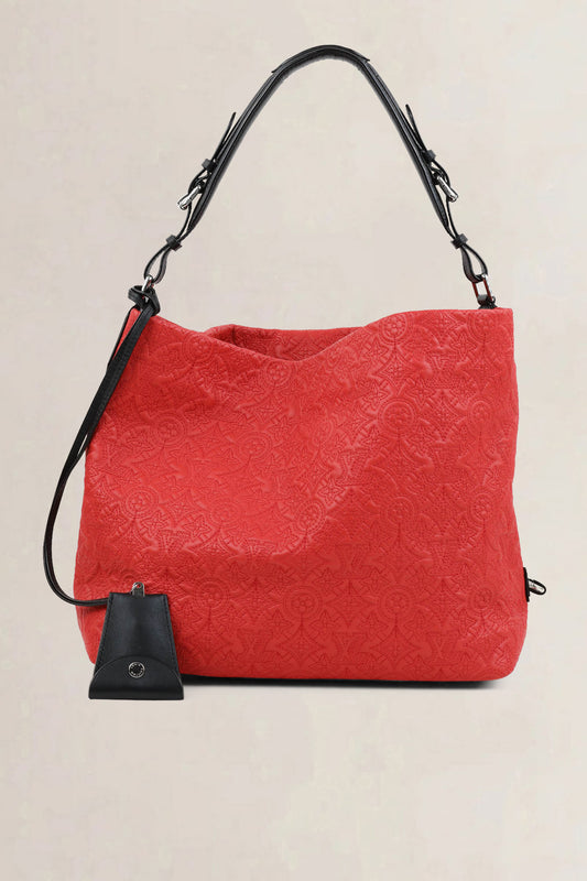 Coral Antheia Hobo Shoulder Bag