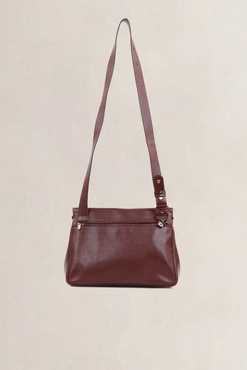 Delvaux Brown Relais Trotteur Crossbody Bag