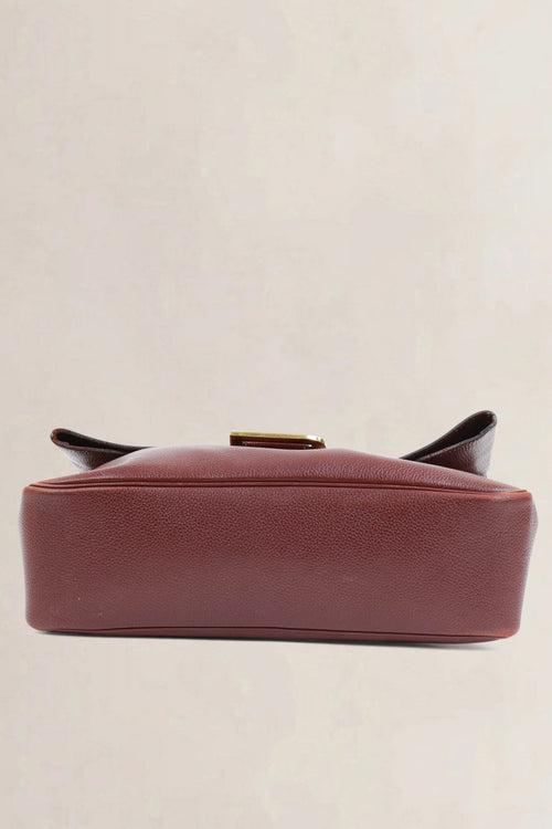 Delvaux Brown Relais Trotteur Crossbody Bag