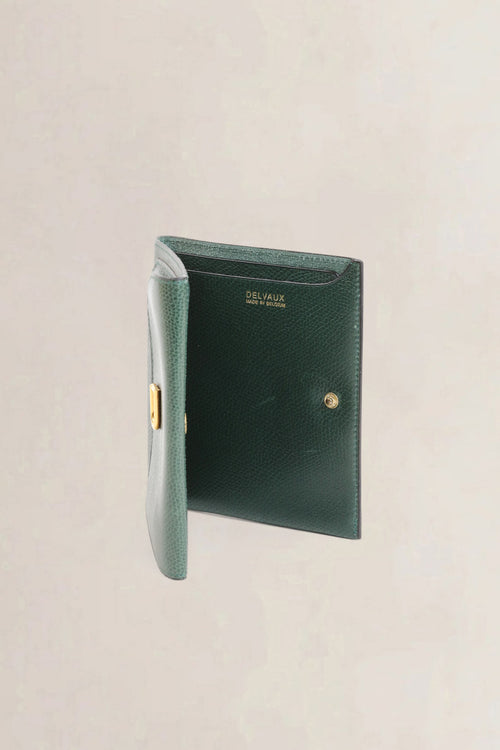Delvaux Green Wallet