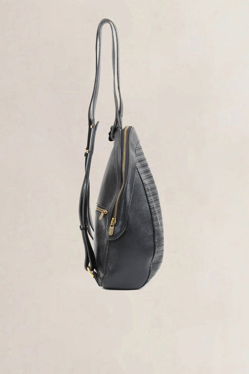 Delvaux Brown Tissage Côtelé Backpack