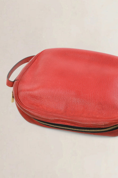Delvaux Red Clown Crossbody Bag