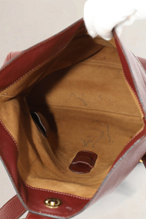 Delvaux Brown Relais Trotteur Crossbody Bag