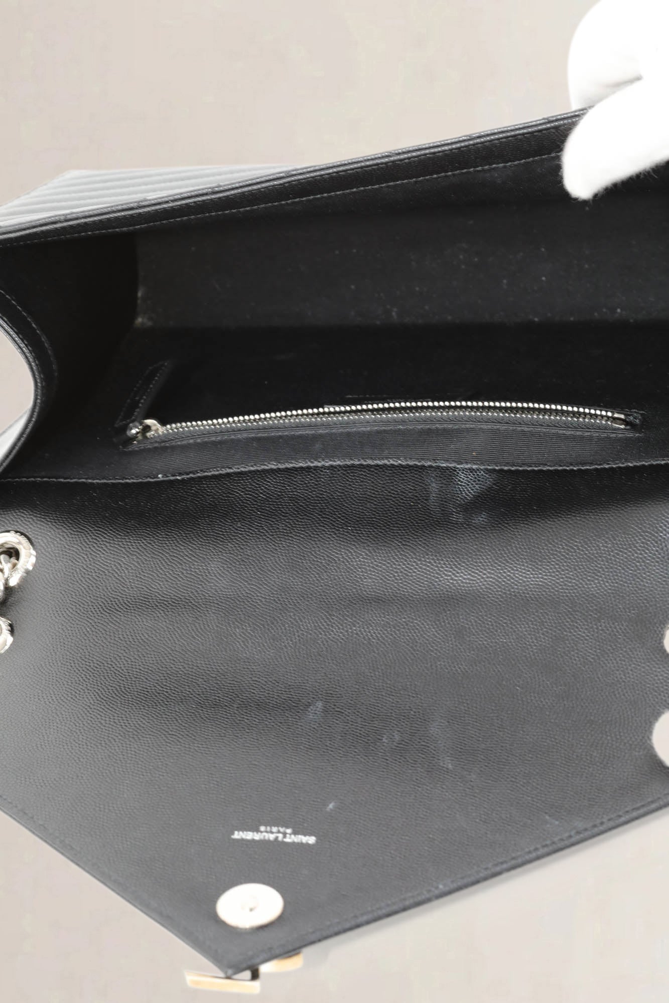 Black Large Enveloppe Shoulder Bag