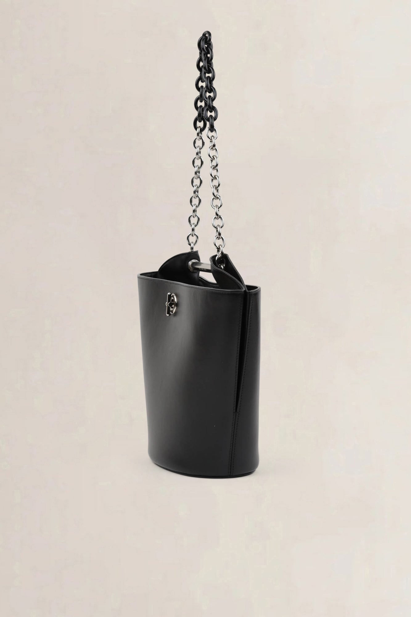Black Bucket Bag
