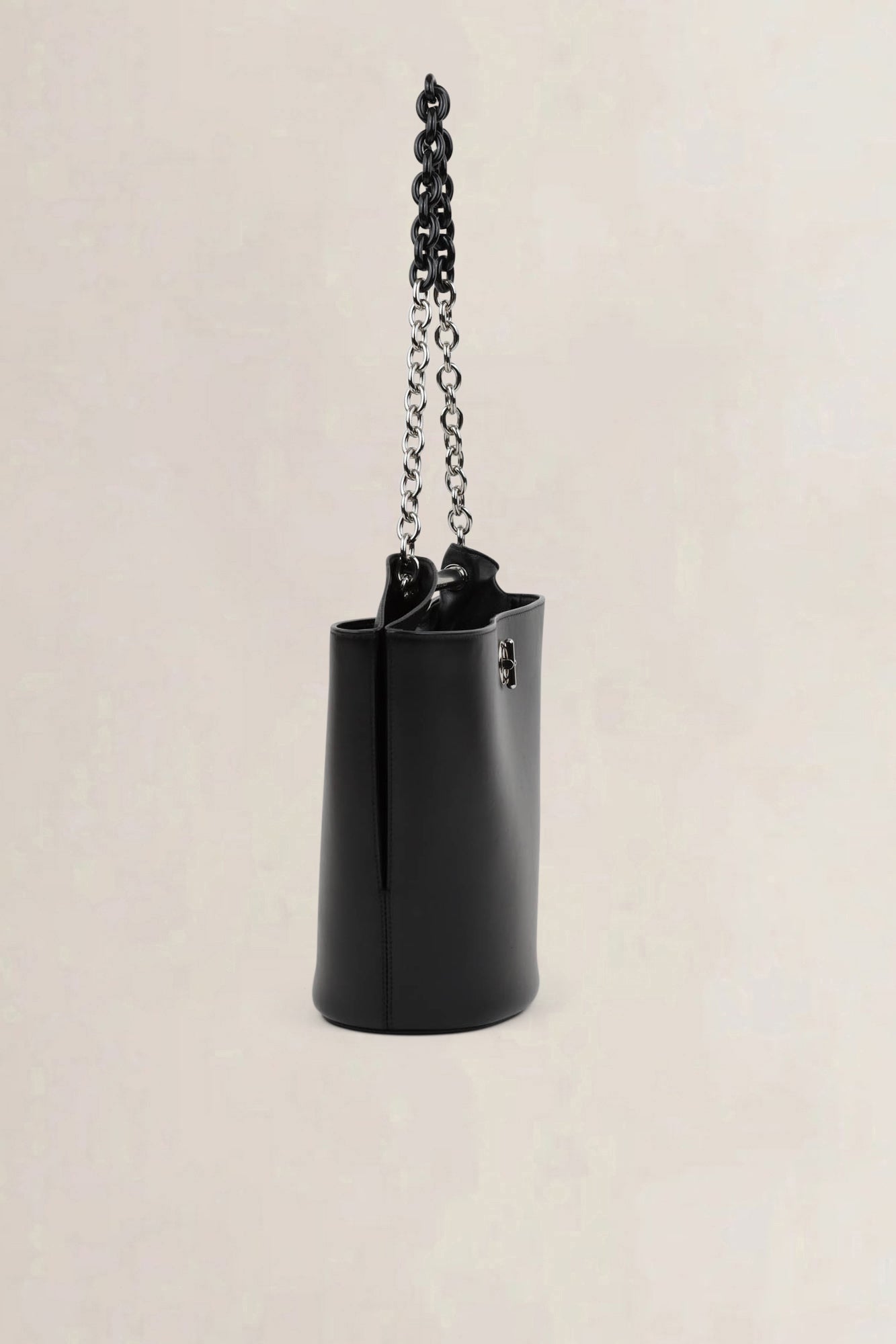 Black Bucket Bag